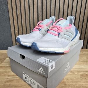 Adidas White and Pink Sneakers